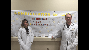 Read more about the article 2018 Doctors Day celebration at MMH/Gratiot: Dani Leonard,PA and Dr. Dave Newcomb